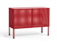 Komoda Perforated Cabinet Floor Small, wine red