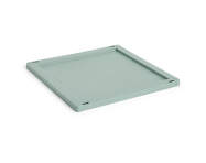 Plastové víko Colour Crate Medium Square/Cube, sage green