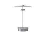 Přenosná lampa Reflection, matt brushed aluminium
