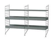 Venkovní policová sestava String Outdoor A, galvanized