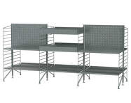 Venkovní policová sestava String Outdoor N, galvanized