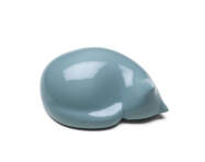 Dekorace kočky Resting Cat small, light blue