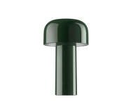 Přenosná lampa Bellhop, glossy green