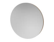 Zrcadlo Vala Round Ø100 cm, lacquered oak