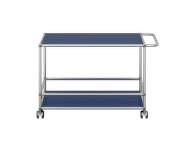 Servírovací vozík USM Haller, steel blue