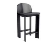 Barová židle Chisel 35 H65, black lacquered oak