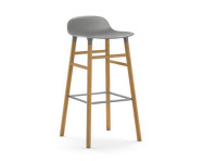 Barová židle Form 75 cm Oak, grey