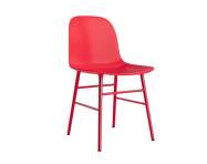 Židle Form Steel, bright red