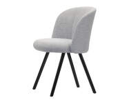 Ex-display židle Mikado Side Chair Aluminium, cream/sierra