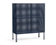 Komoda Perforated Cabinet Floor Medium, steel blue