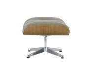 Ottoman Eames Lounge, cherry /  leather natural F78 dark sand
