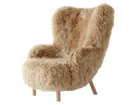 Křeslo Petra VB3, oak/sheepskin Honey