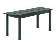 Lavice Linear Steel Bench 110 cm, dark green