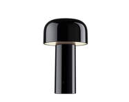 Přenosná lampa Bellhop, glossy black