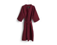 Župan Waffle Bathrobe, burgundy