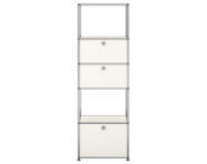 Policová sestava USM Haller M52, pure white