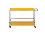 Servírovací vozík USM Haller, golden yellow