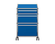 Zásuvkový kontejner na kolečkách USM Haller M63, gentian blue