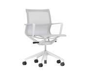 Kancelářská židle Physix na tvrdou podlahu, soft grey / silver grey