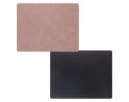 Oboustranné prostírání Double Square L, warm grey / black