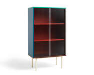 Vitrína Colour Tall w. Glass Doors, multi