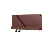 Police Folded S, deep red
