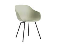 Židle AAC 226 Black Powder Coated Steel, pastel green