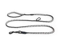 Nastavitelné vodítko Dogs Leash Braided, black/white