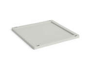 Plastové víko Colour Crate Medium Square/Cube, grey