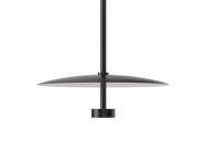 Závěsná lampa Reflection Ø24, black lacquered aluminium