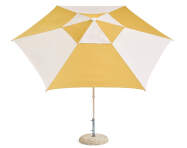 Slunečník Terrazza Hexagon, off-white and ochre
