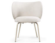 Jídelní židle Rico, Soft Bouclé off-white / cashmere