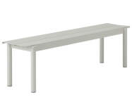 Lavice Linear Steel Bench 170 cm, grey