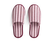 Pantofle Waffle Slippers, stripe cool pink