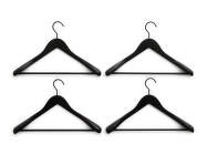 Ramínka Smooth Wide with Bar set 4ks, black