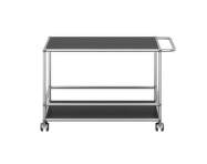 Servírovací vozík USM Haller, graphite black