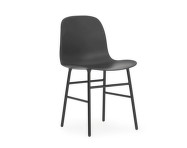 Židle Form Steel, black