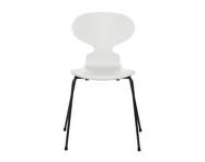 Židle Ant™ 3101 lacquered, white / black