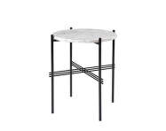 Stolek TS Ø 40, white carrara marble