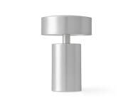 Přenosná lampa Column, brushed aluminium