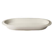 Mísa Edge Bowl Ecru Stoneware, 25x40 cm
