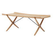 Konferenční stolek X HM13, lacquered oak and walnut