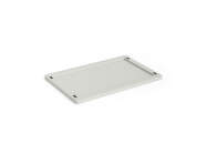 Plastové víko Colour Crate Small, grey