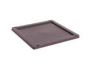 Plastové víko Colour Crate Medium Square/Cube, bordeaux