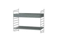 Venkovní policová sestava String Outdoor D, galvanized