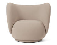 Lounge chair Rico, Grain cashmere