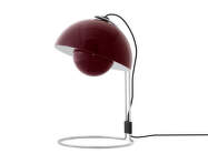 Stolní lampa Flowerpot VP4, dark plum