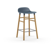 Barová židle Form 65 cm Oak, blue