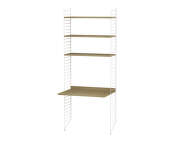 Policová sestava Workspace A, oak/white