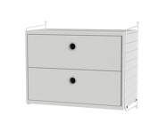 Noční stolek String Bedroom A, white/white